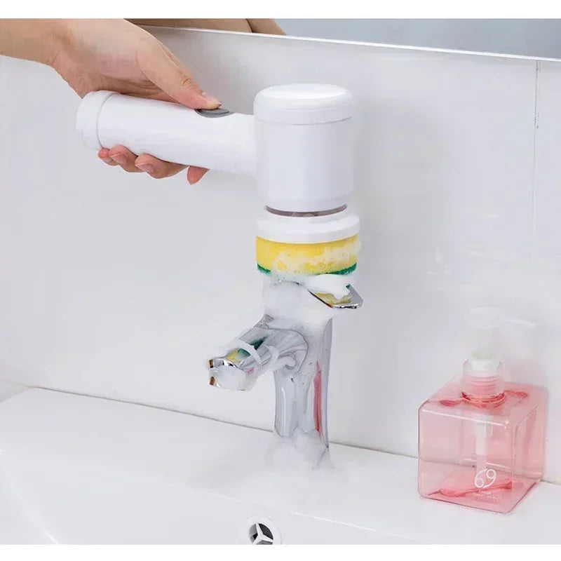 Electric Spin Scrumber Brush
