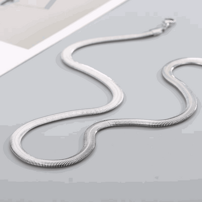 SNAKE CHAIN - SILVER & GOLDEN